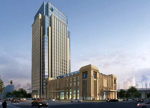 溫州市甌海區(qū)農(nóng)村合作銀行總部大樓